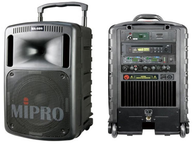Mipro MA-808 PA System Front & Back