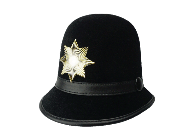 Keystone Cop Vintage Shako - 9927 Marching Headwear