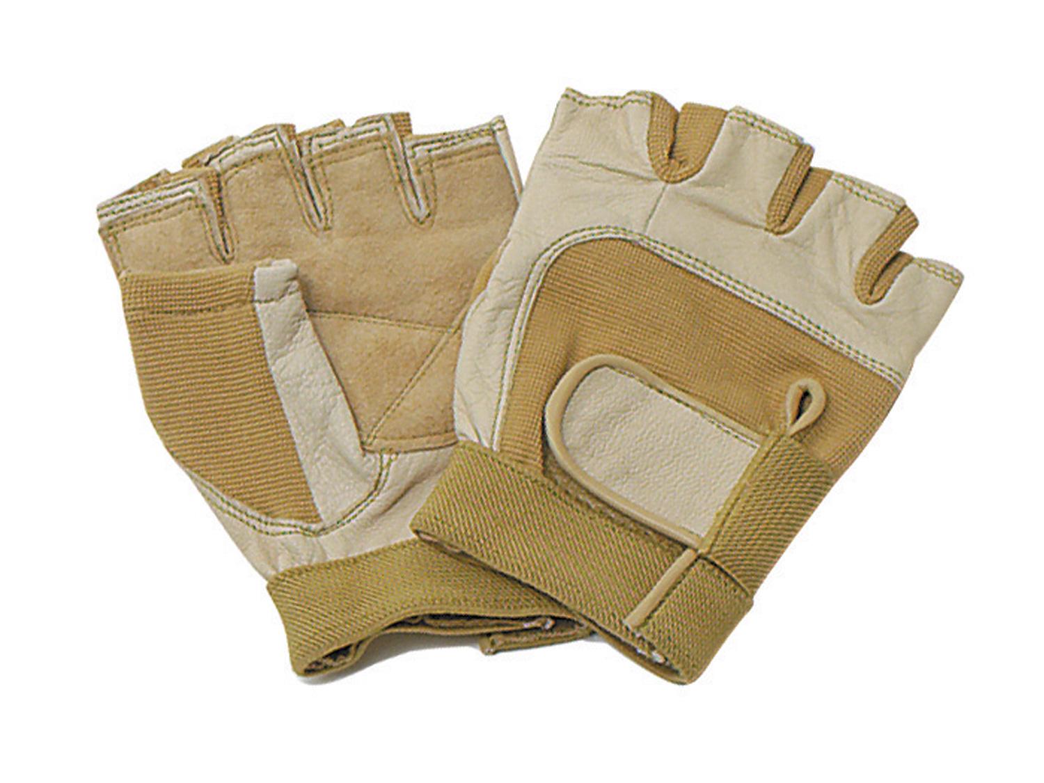 Fingerless Leather Guard Gloves-Clearance