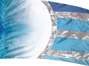 Cosmatic Hybrid Flag-Blue