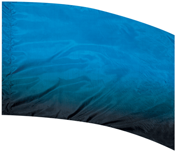Color To Black Shaded Color Guard Flag - BLUE   