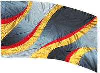 Pattern F1 # 126 Color Guard Flag
