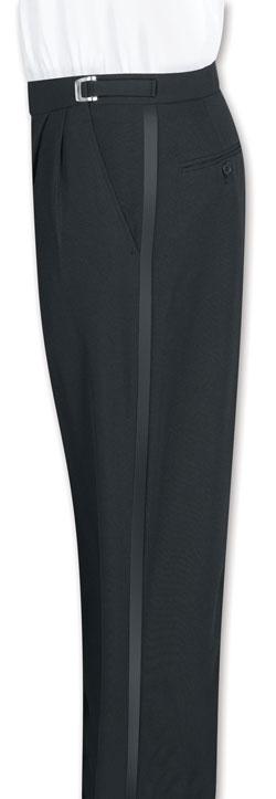 Concert Wear Tuxedo Pants- Adjustable Waist