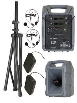 Sound Projections Voice Machine VM-2 Dual Bodypack Wireless Package