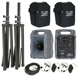 Sound Projections Voice Machine VM-2 Dual Bodypack Digital Wireless Deluxe Package 