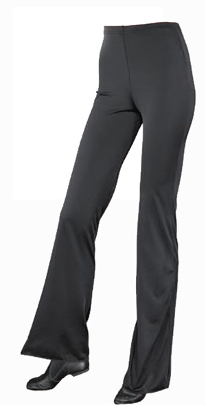 StylePlus Black Lycra Flare Pants