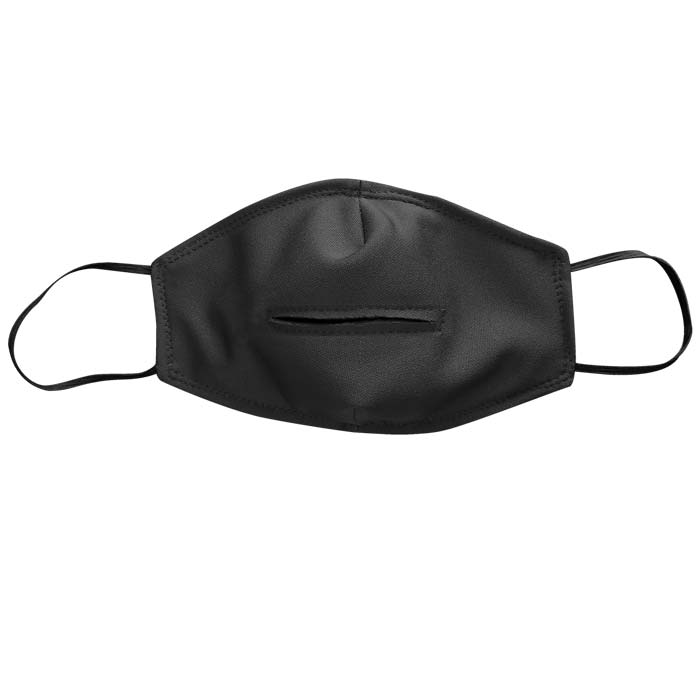 Flat Performance Face Mask for Brass and Wind Players with optional performance slit 