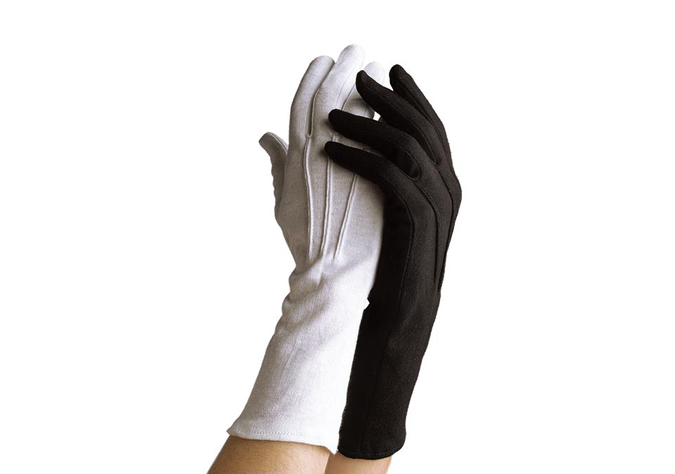 Dinkles Long-Wristed Cotton Gloves  