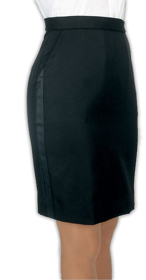 Above the knee - Concert Tuxedo Skirt
