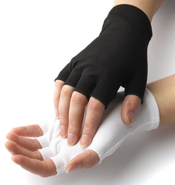 Dinkles Half-Finger Nylon Gloves 