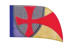 Digital Print Flag #147 Color Guard Flag 