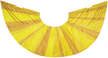 Digital Sunburst Wings Yellow
