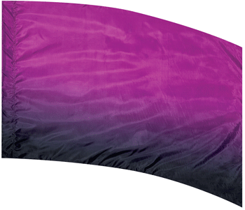 Color To Black Shaded Color Guard Flag - PURPLE