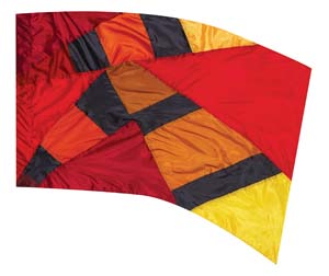 Pattern F1 #306 Color Guard Flag