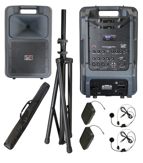 Sound Projections SM-5 Dual UHF headset wireless package w/OPT-600 Bluetooth