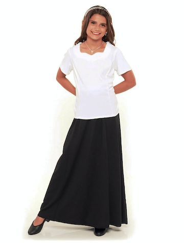 Tatiana Floor Length Concert Skirt (YOUTH)