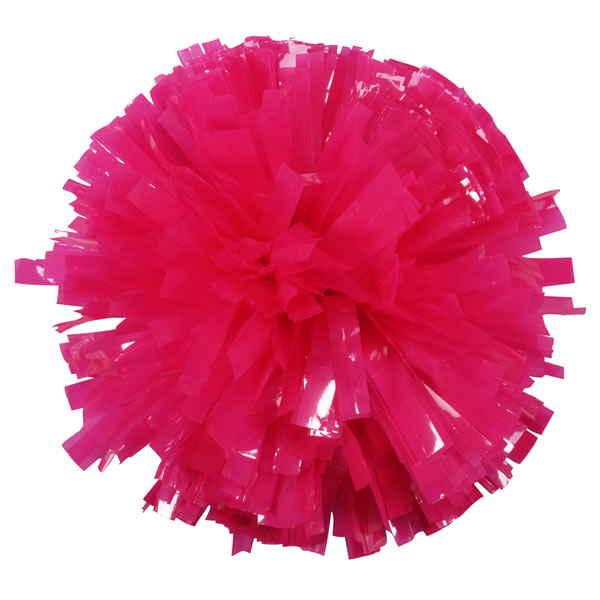 Neon Fluorescent Poms With Double Glitter