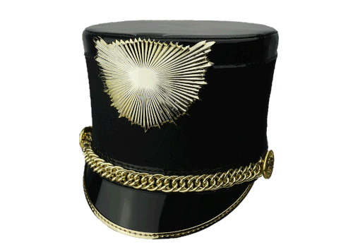 Military Academy Shako - 2061 Marching Headwear