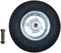8" No-Flat Rubber Tires (per pair)